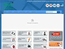 Tablet Screenshot of engineeringcollegeinstruments.com